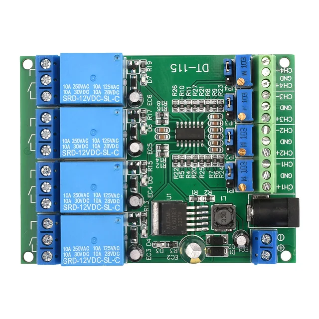 Modulo Comparatore Di Tensione 2 Canali Con Relè 5V LM393 - Per Circuiti Automobilistici E Testing Elettronico - Foto 3