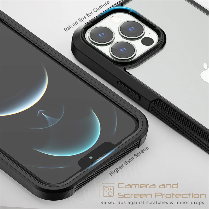 iphone 13 pro max cover Anti Impact Case for iPhone 13 12 11 Pro Max X XR XS SE 2022 2020 6 7 8 Plus Cover Dual Layer Armor Shockproof Back Protect Bag best cases for iphone 13 pro max