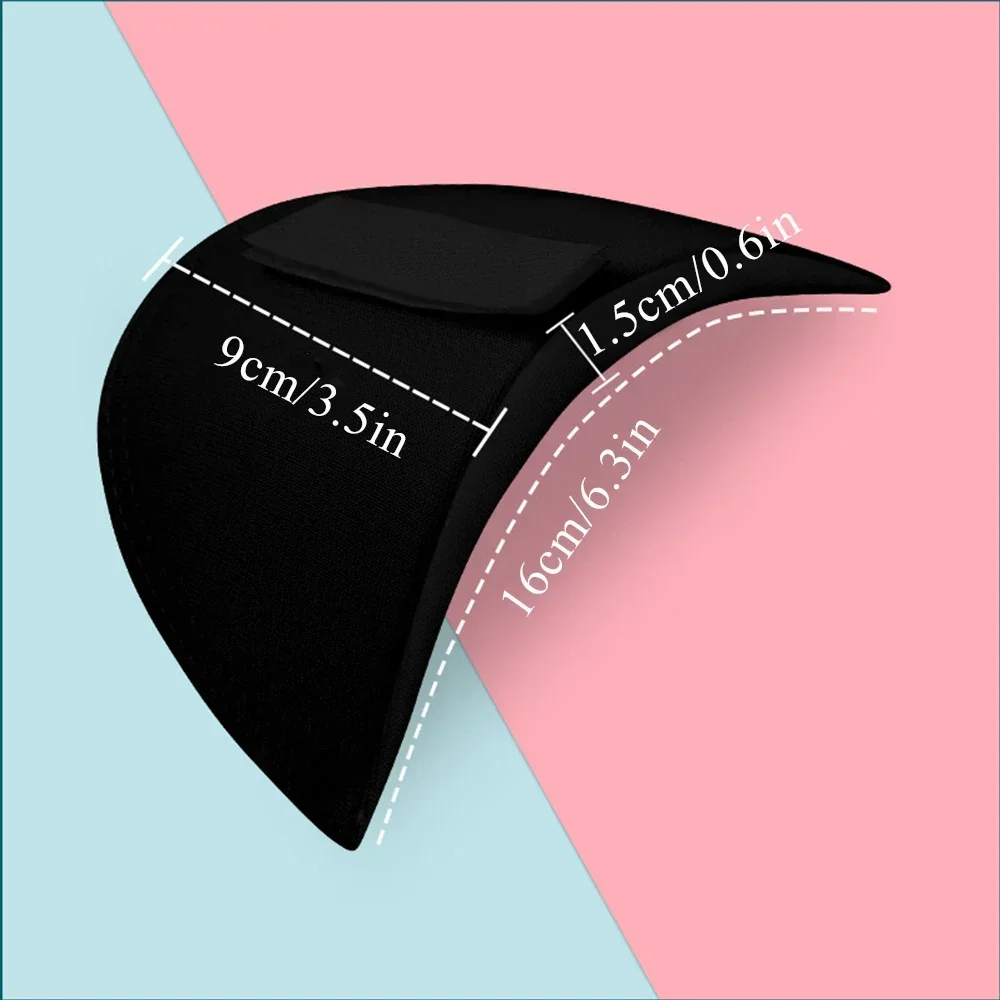 Spalline In Schiuma Rimovibili - 4 Pezzi (2 Bianche + 2 Nere) Per Giacca E Abiti Fai Da Te