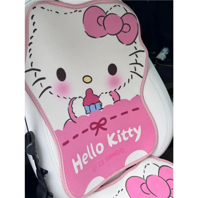 thumbnail image 1 of Fundas para asientos de coche de Sanrio Hello Kitty Kawaii Anime, protectores para interiores de automóviles, almohadillas para sillas, accesorios, fundas para asientos, alfombrillas para coche, 1 of 5