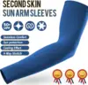 2Pcs Unisex Cooling Arm Sleeves Cover Sports Running UV Sun Protection Outdoor Men Fishing Cycling Quick Dry Arm Warmer 3