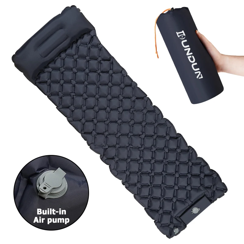 OutdoorCampingInflatableMattressSleepingPadWithPillows