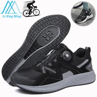 Large Size MTB Cycling Shoes Men Sports Road Bike Shoes Speed Sneakers Racing Flat Women Cleats Bicycle Mountain Footwear 37-47# 1