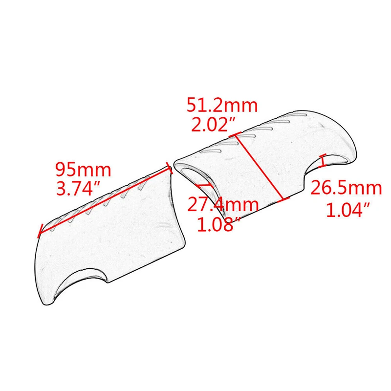 For Aprilia Ducati Kawasaki Honda Harley Sportster Universal 32MM Parts Motorcycle Engine Crash Bar Protector Cover Guard Rubber motorcycle accessories