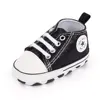 2024 Newborn Sequined Canvas Baby Sneakers Casual Baby Boys Girls Toddler Multi-Color Soft Sole Non-slip Walking Shoes 6