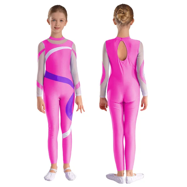 Body Balletto Body Danza Bambina Senza Maniche Tuta Ginnastica