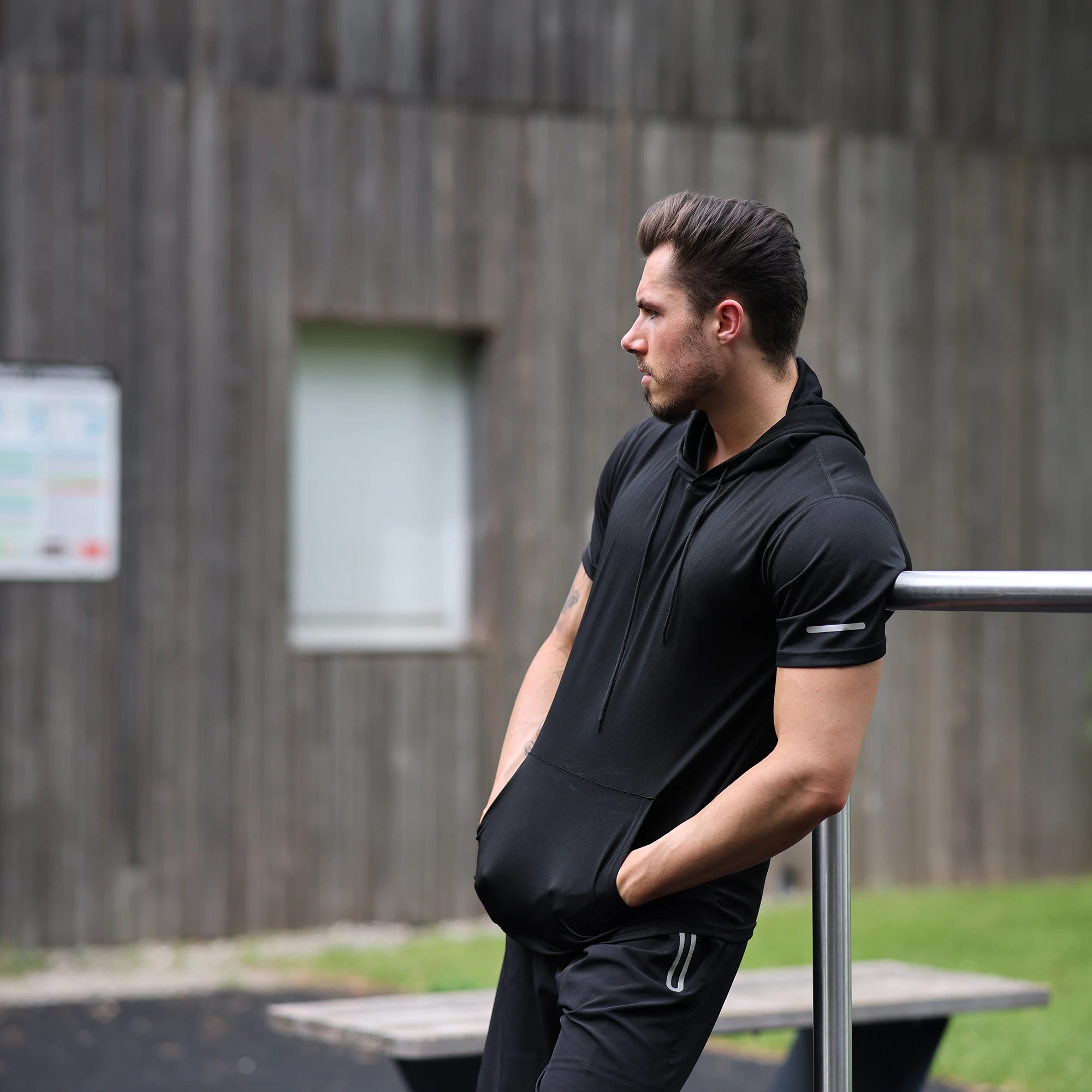 Men Workout Shirts 2/3 Pack Dry Fit Moisture Wicking Short Sleeve Mesh Athletic T-Shirts