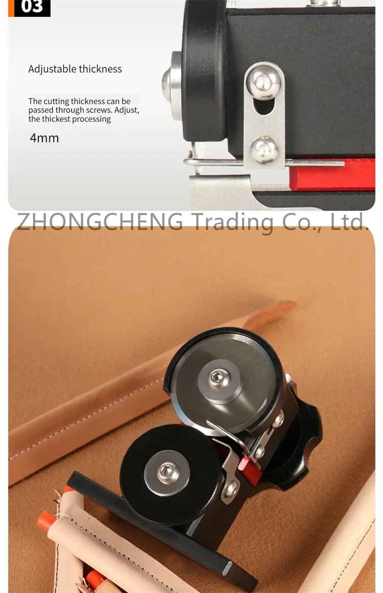 New 220v New Hand Held Cutting Machine Diy Leather Bag Tool Cutting Split Leathe