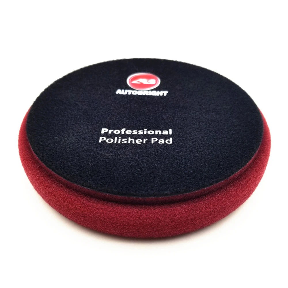 AUTOBRIGHT 5 "6" inch Car Polisher Pad Professional Polishing Machine Sponge Fast Detailing Wash Wax Mirror Waxing Clean Foam 6