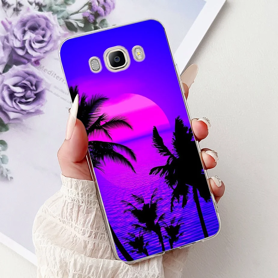 Luxury Painted Soft Silicone Phone Case - Elegant Design Cover