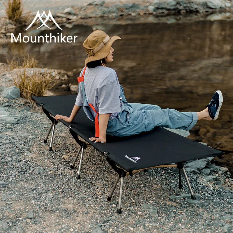 Mountainhiker Ultralight Portable Folding Bed Outdoor Camping Single Person Sleeping Hiking Bed