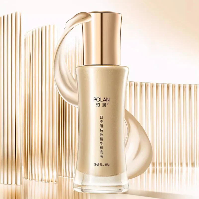 35g POLAN Flawless Liquid Foundation Long-Lasting the sun never sets Concealer Nourishing Facial Makeup Breathable Cosmetics
