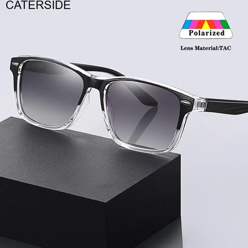 

New Polarized Square Frame Sunglasses for Men's Glasses Set Fashion Classic Rice Nail Outdoor Uv400 Resistant Eyewear for Women