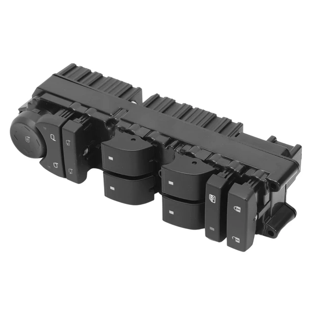 Master Power Window Switch Driver Side For 2007-2013 Chevy Silverado Avalanche, Suburban, Tahoe, GMC Sierra, Yukon