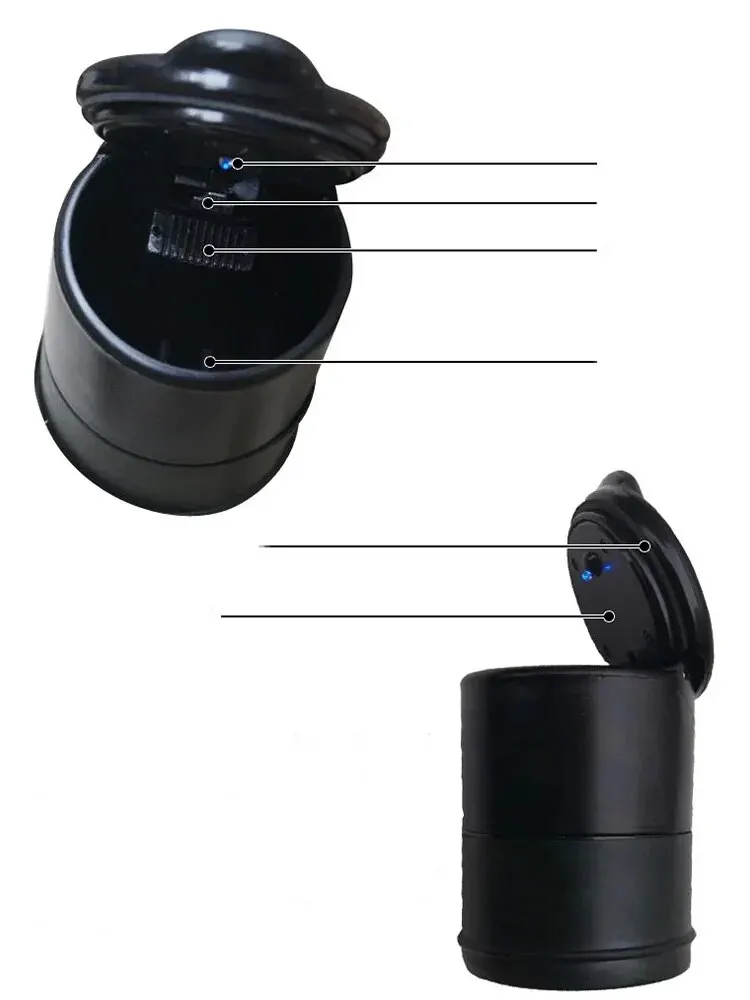 Car Ashtray With LedLight