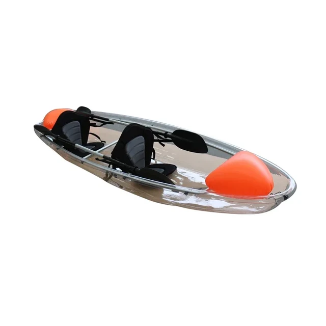 11ft kayak 2 person double seat wholesale,touring clear Crystal