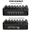 6*i226-V 2.5G LAN Firewall Appliance Fanless Mini PC intel Celeron 12th gen N100 2*HDMI pfSense PVE Computer 1*COM DDR5 Router 1