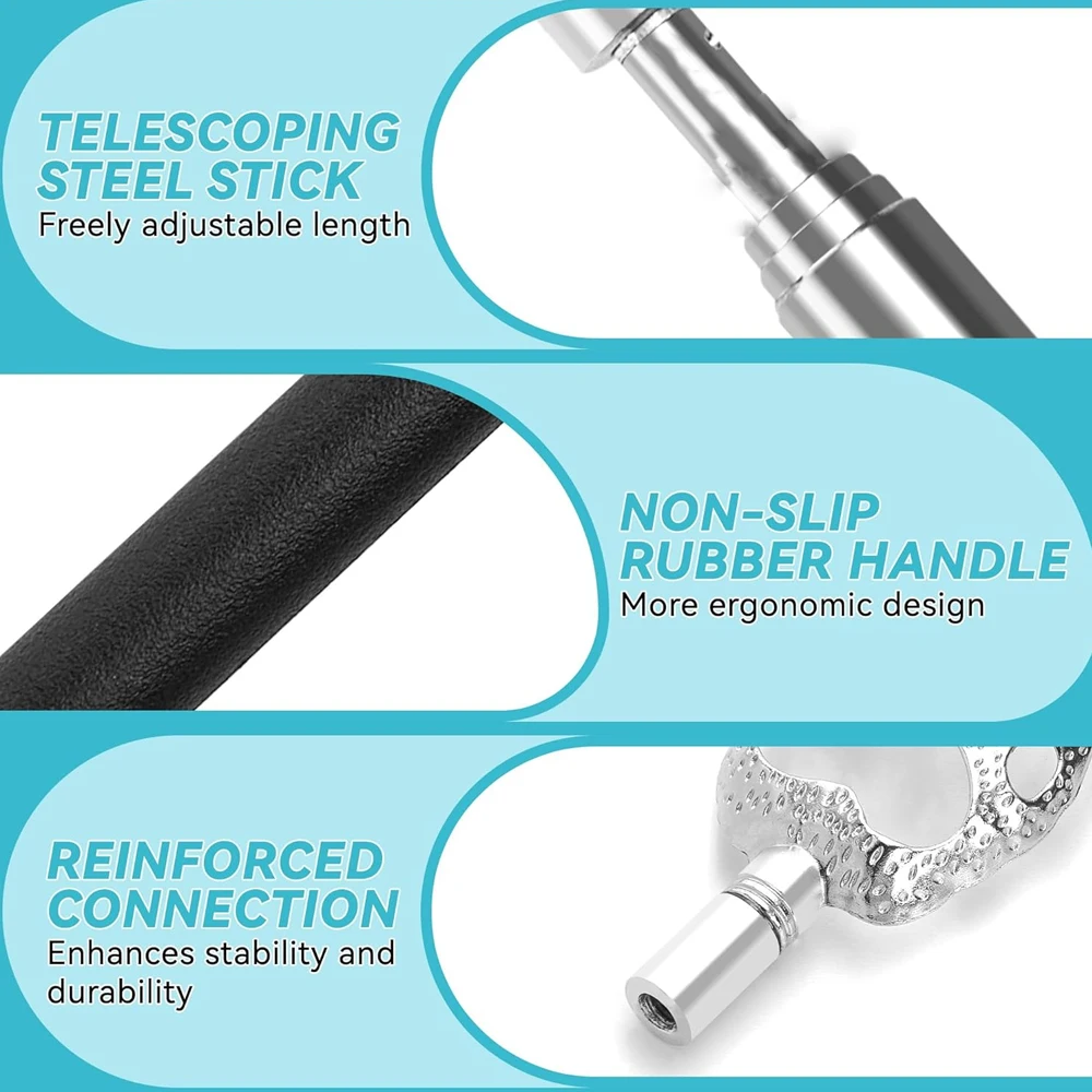 1/3Pcs Back Scratcher Telescopic Scratching Scraper Extendable Telescoping Itch Massage Relaxation Christmas Gifts Party Favors