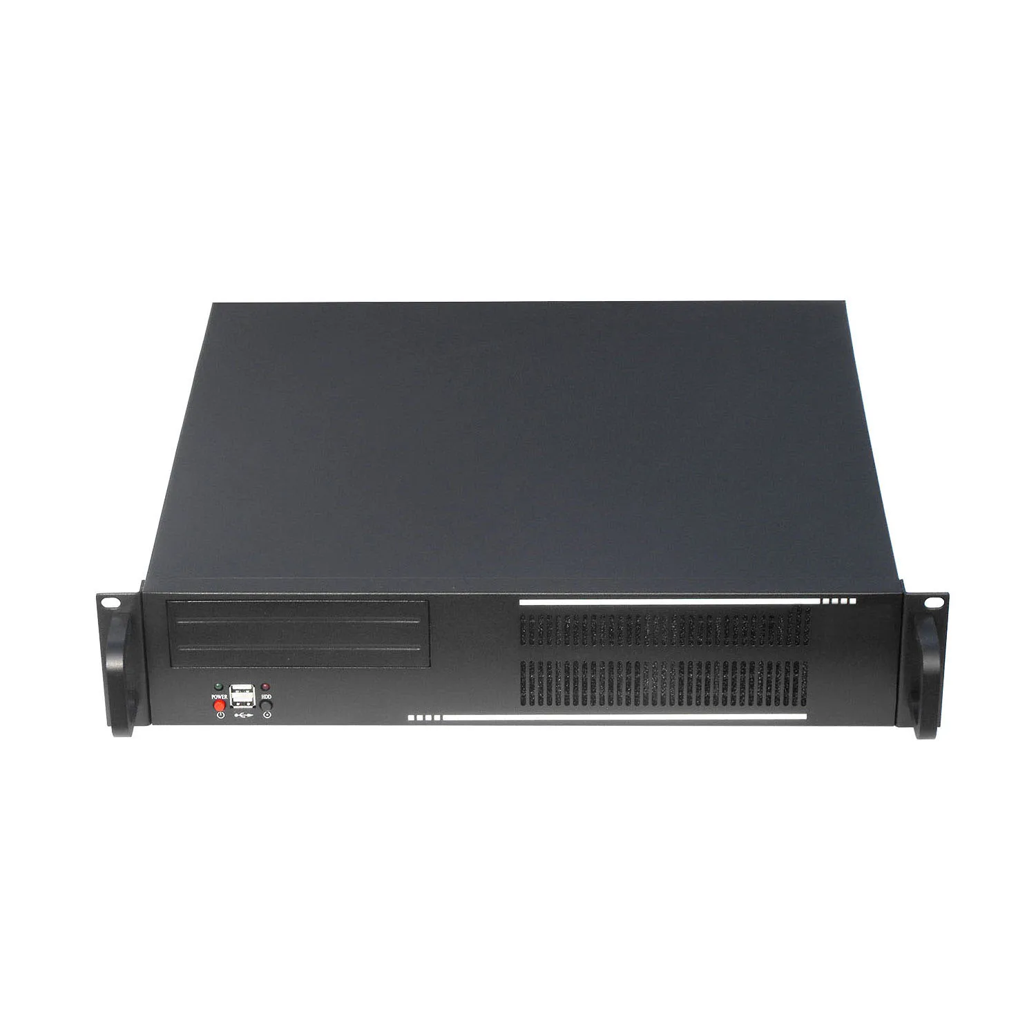 

2U rack mounted server chassis, 7 slots/1U power supply position, 12 * 9.6 "or smaller motherboard empty chassis