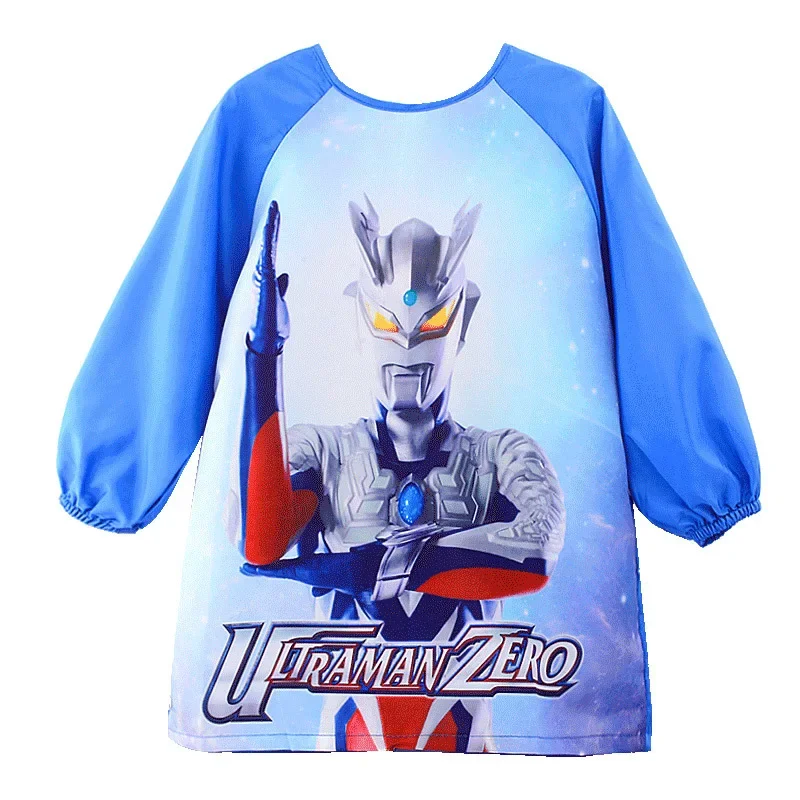 Long Sleeve Children's Smock Waterproof Dirty Proof Boys Drawing Clothes Nursery Cover up Eating Reverse Clothing
