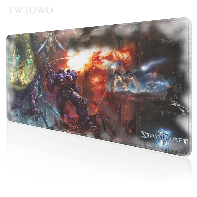 

Starcraft 2 Mouse Pad Gamer New Computer Custom Home Mouse Mat keyboard pad Desk Mats Office Soft Carpet Mouse Mat