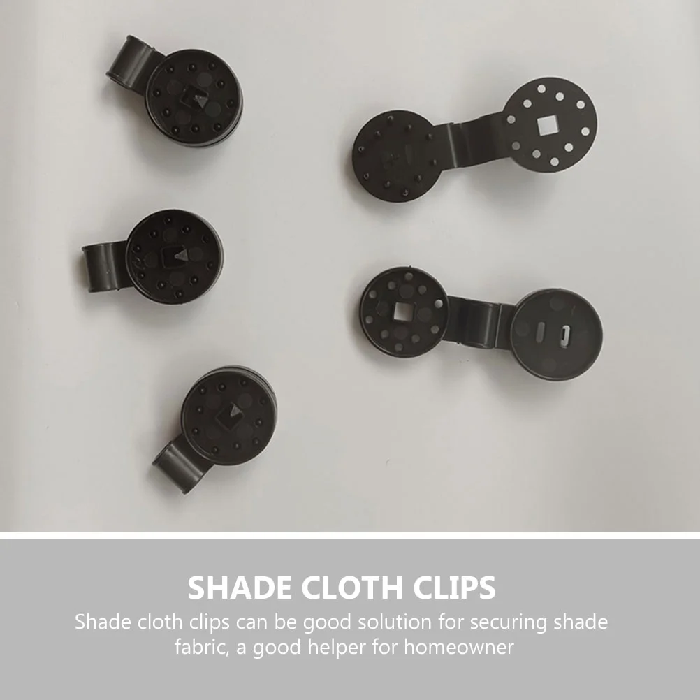20 Pcs Shade Net Clip Garden Clips for Netting Sun Protection Cloth Plastic Heavy Duty Greenhouse plastic clips