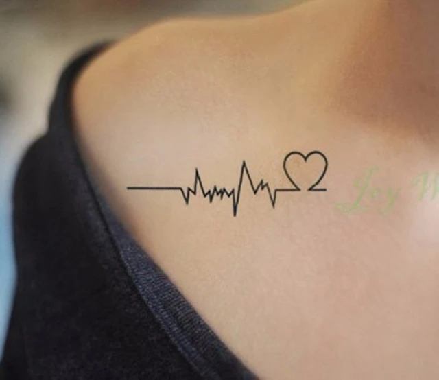 Heartbeat Tattoos: Symbolize Life, Love, and Vitality