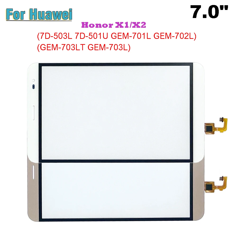 Nuovo Per Huawei Honor X1 X2 7D-503L 7D-501U Gem-703L Gem-702L Gem-701L Touch Screen + Sostituzione Pannello Frontale In Vetro Lcd Oca