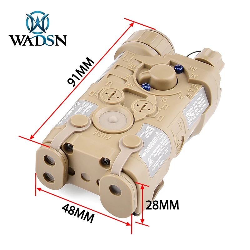 Softair L3 NGAL Laser Dummy Plastic Battery Box No