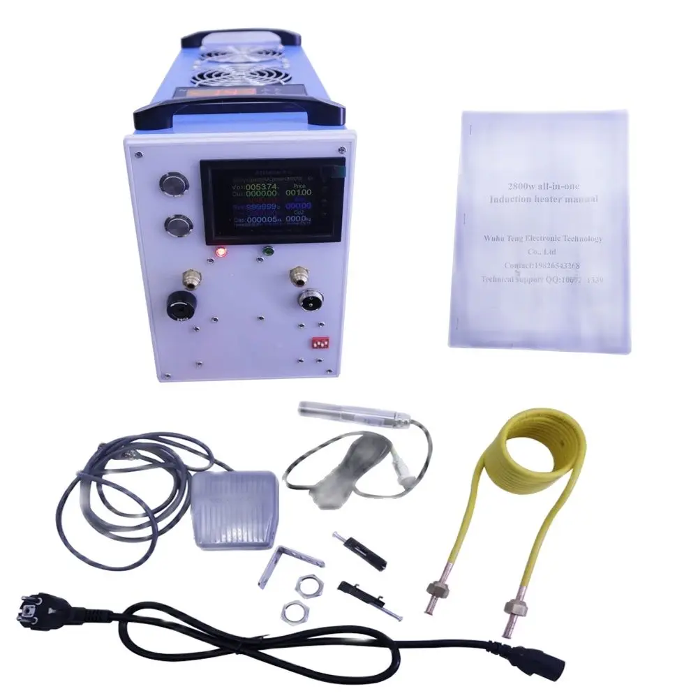 

ZVS-2800W Induction Heater Induction Heating Machine Metal Smelting Furnace