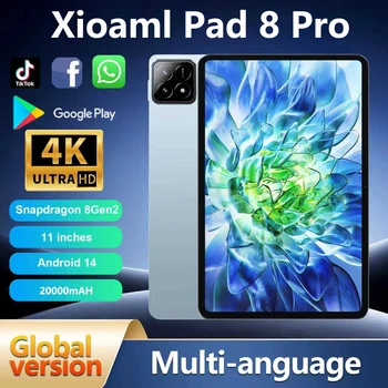 NUOVO Originale MI Pad 8S Pro Tablet 11 pollici Snapdrago 8gen2 HD 4K Android 14 16GB + 1T 20000mAh 5G Dual SIM WiFi GPS Tablet PC