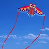1Set Funny Children's Cartoon Animal Kite Owl Kite Children Kite Flying Toy Outdoor Toys Kites Toys Colorful Long Tail Kite New 4