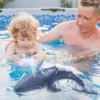 2025 New Remote Control Whale Toy Remote Control Whale Shark 2.4G Water Spray Simulation Model Whale Children's Toy Gift 3