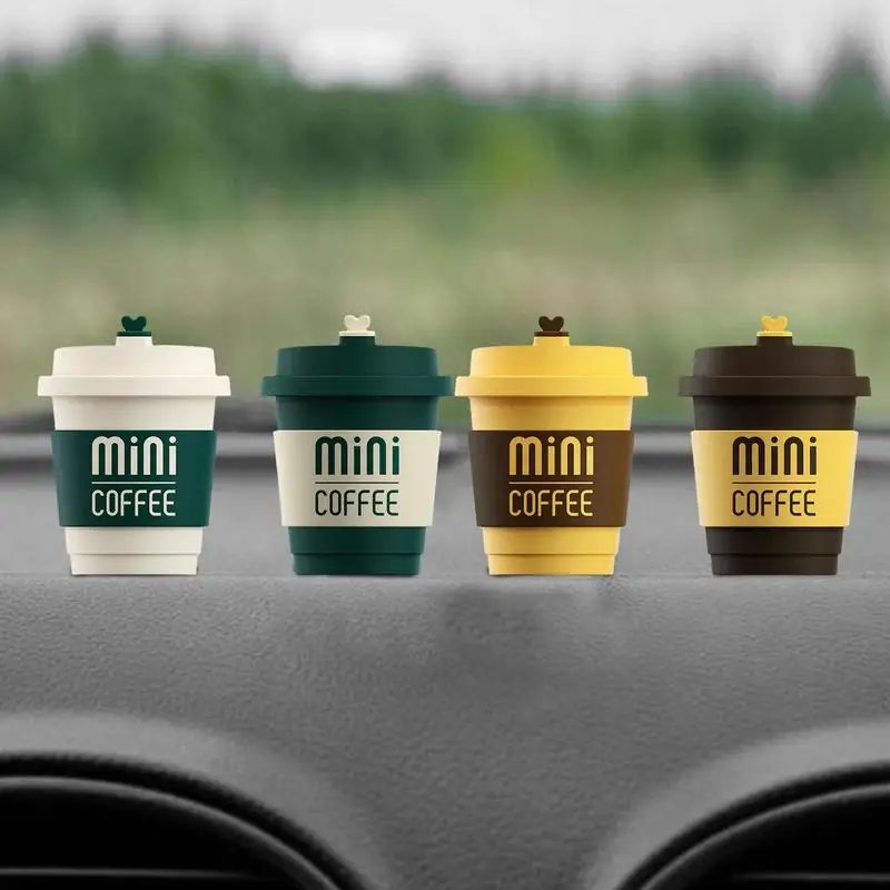 

Air Fresheners Vent Clips Car Air Freshener Perfume Turntable Cute Coffee Cup Shape Car Air Conditioner Smell Diffuser