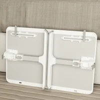 Table de lit pliable pour ordinateur portable, table de lit pour ordinateur portable réglable en hauteur et en angle, table pour ordinateur portable pour lit/canapé/fauteuil/sol, ordinateur portable 4