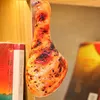 Simulation Chicken Leg Real Life Food Style Pillow Room Decro Stuffed Soft High Quality Birthday Gifts Bag Pendent 3