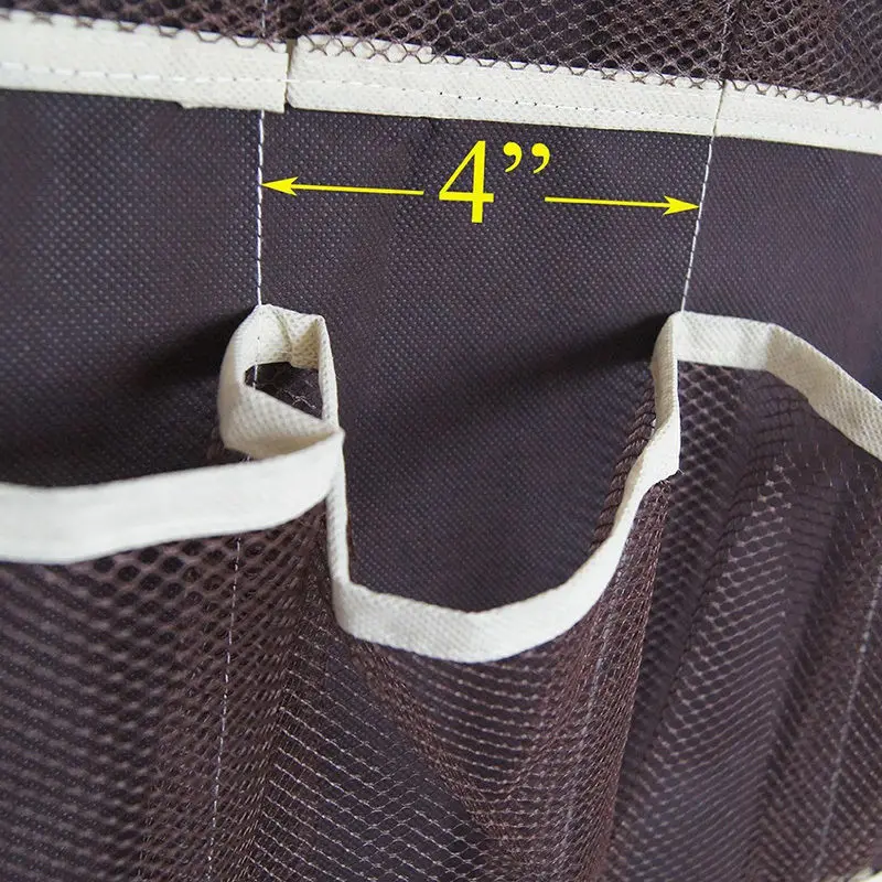 24 Pocket Shoe Space Door Hanging Organizer Rack Wall Bag Storage Closet Holder Shoes Box Shoe Shelf Shoes Rack Clothes