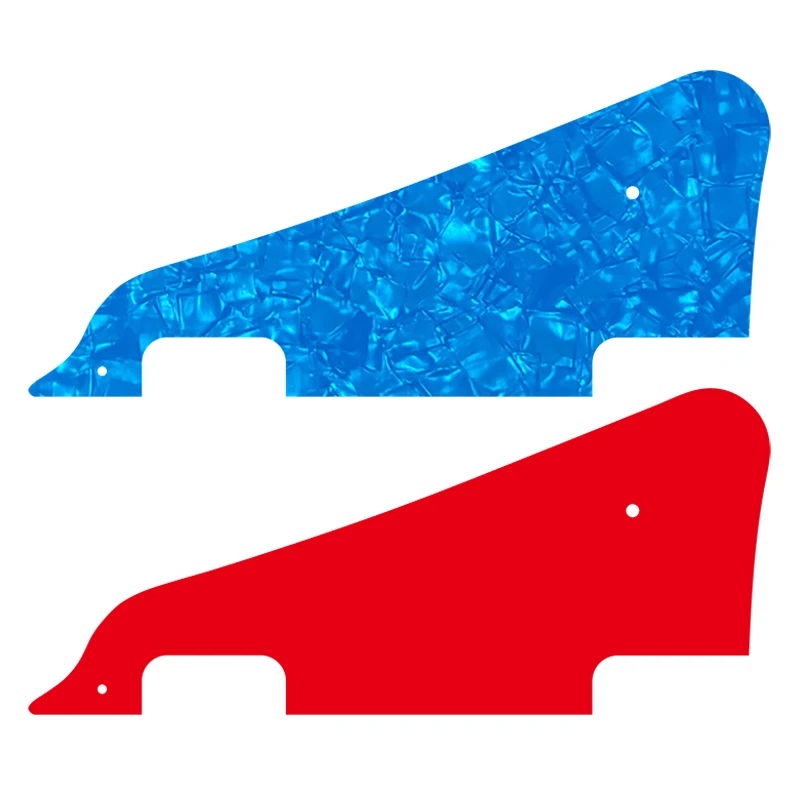 Pleroo Custom Guitar Parts-Per Us Gibson P90 Les Paul Guitar Pickguard Scratch Plate Opzioni Multicolori