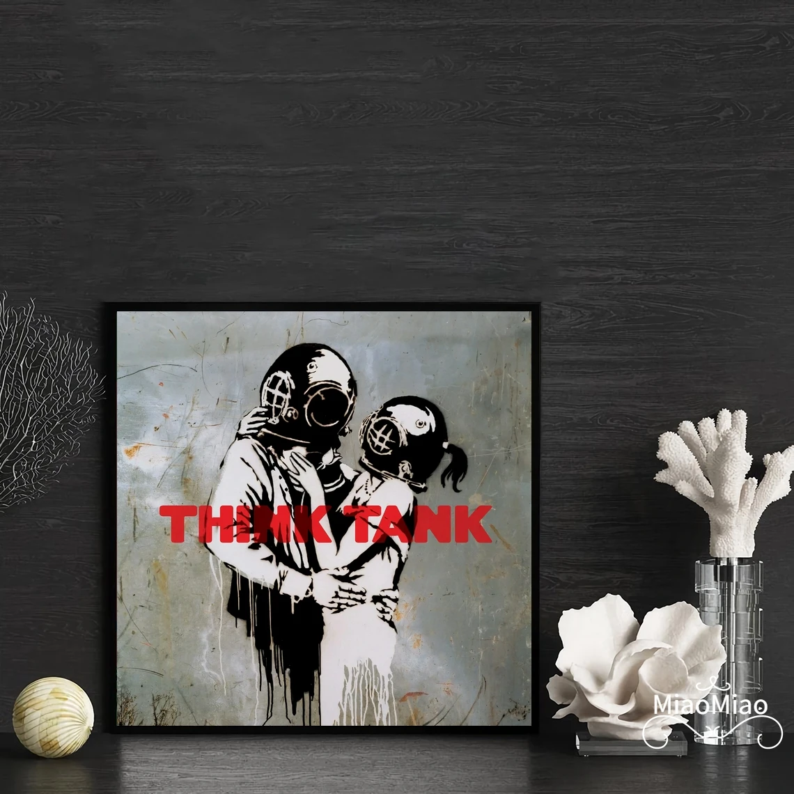 Blur Think Tank Music Album Cover Poster Canvas Art Print Home Decor Pittura Murale (Senza Cornice)