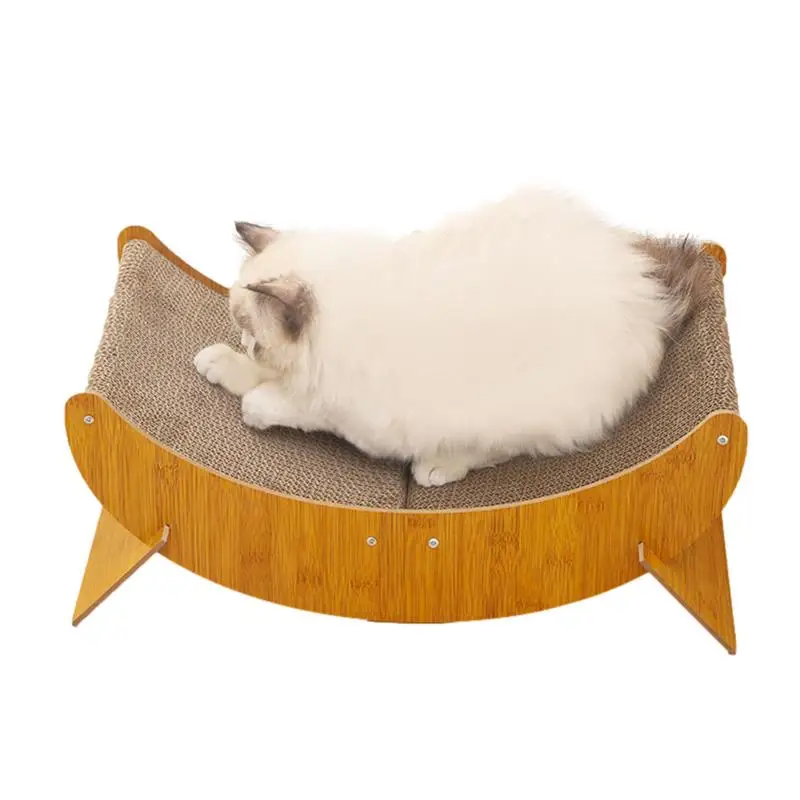 

Cat Scratching Board Interactive Cardboard Scratchers Training Exercise Mouse Play Cat Pad Toy For Small Medium Cats and Pets