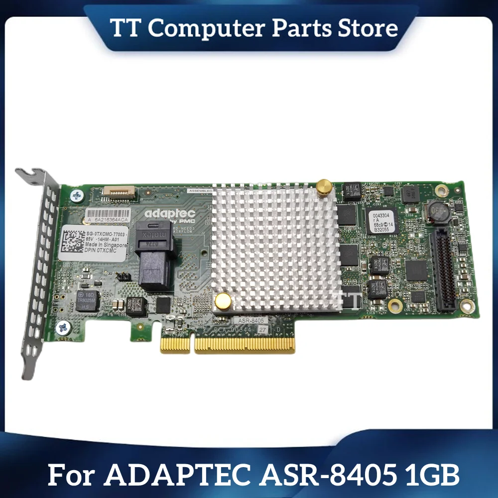 TT Original For ADAPTEC ASR-8405 1GB 4-port SATA / SAS RAID Controller ...