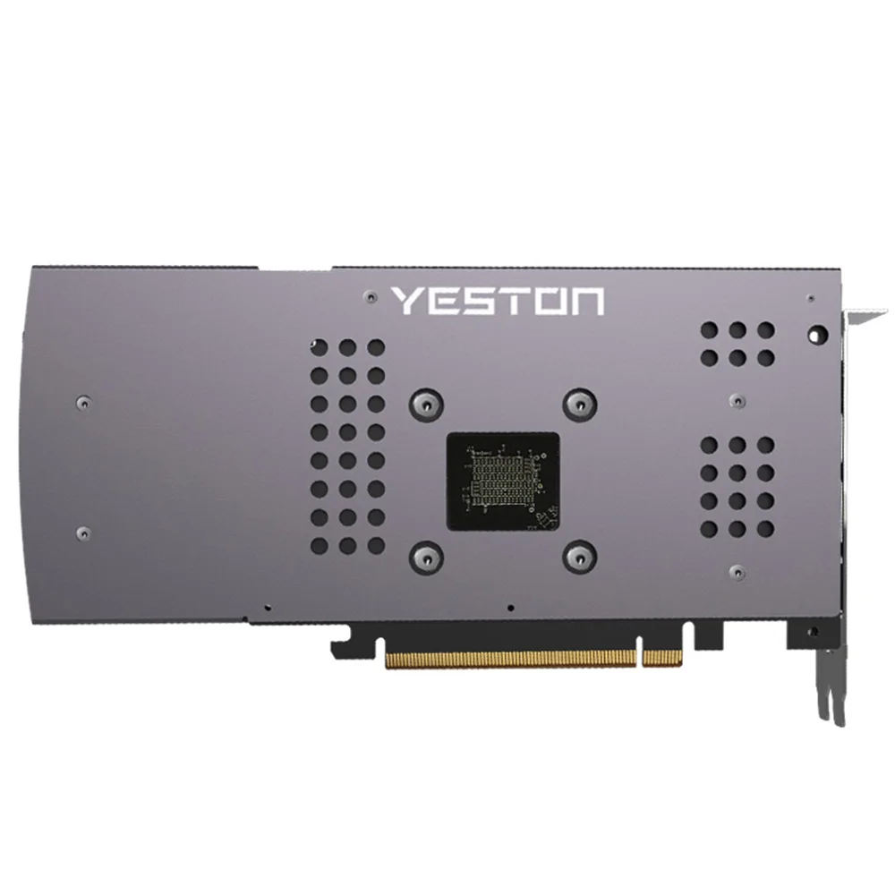 good pc graphics card Yeston RX6500XT-4G D6 GAEA Gaming Graphics Card 4G/64bit/GDDR6 Memory 2 Large Size Cooling Fans Metal Backplate DP+HD Ports display card for pc