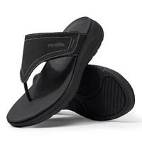 FitVille Women's Flip Flops Wide Width Comfortable and Adjustable Flip Flops for Women with Arch Support and Beach Non Slip - Image 2