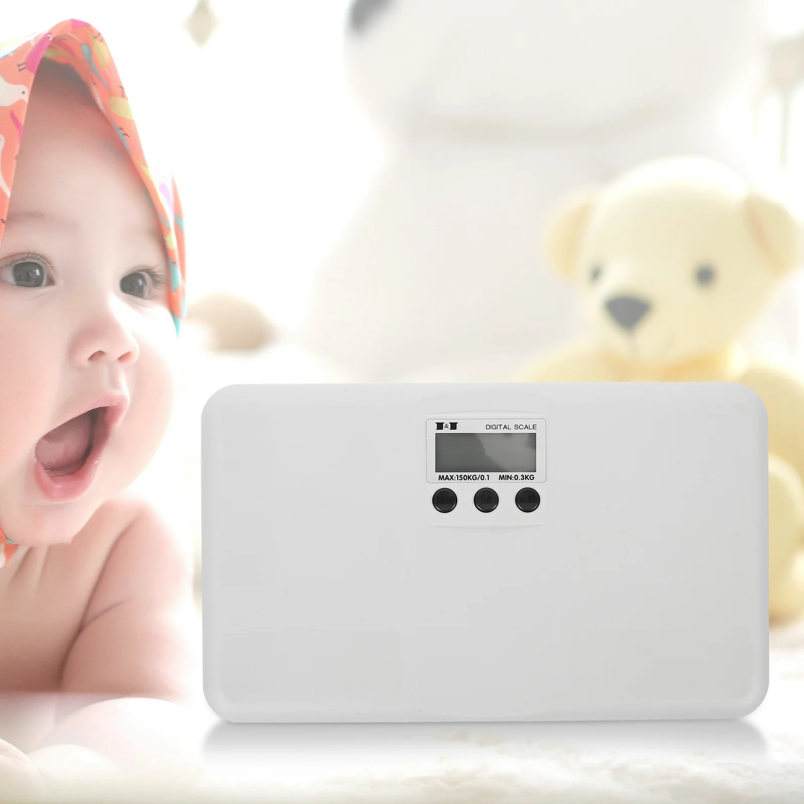 Baby Electronic Scale Multi-function Digital Display Weight Scale Pet Mother and Baby Scales Smart without a