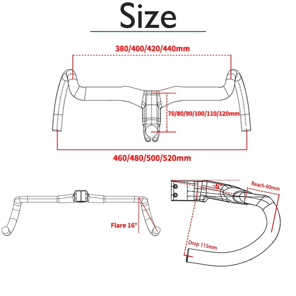 Syncros Gravel Handlebar Creston IC Sl x Full Internal Cable Routing Road Handlebar T1000 Carbon Integrated Gravel Cockpit Di2 bicycle handlebar