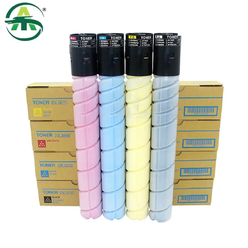 4Pcs TN321 Toner Cartridge Compatible for Konica Minolta Bizhub C 224 284 364 227 287 7822 7828 7528 C224 C284 C364 C227 C287