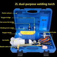 2L Portable Welding Torch Set Small Oxygen Welding Tool Refrigeration Maintenance Welding Tool 1
