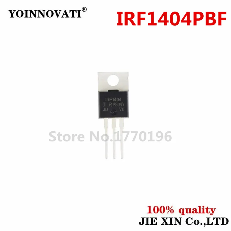 

10 шт. IRF1404PBF IRF1404 TO-220 TO220 новый оригинальный