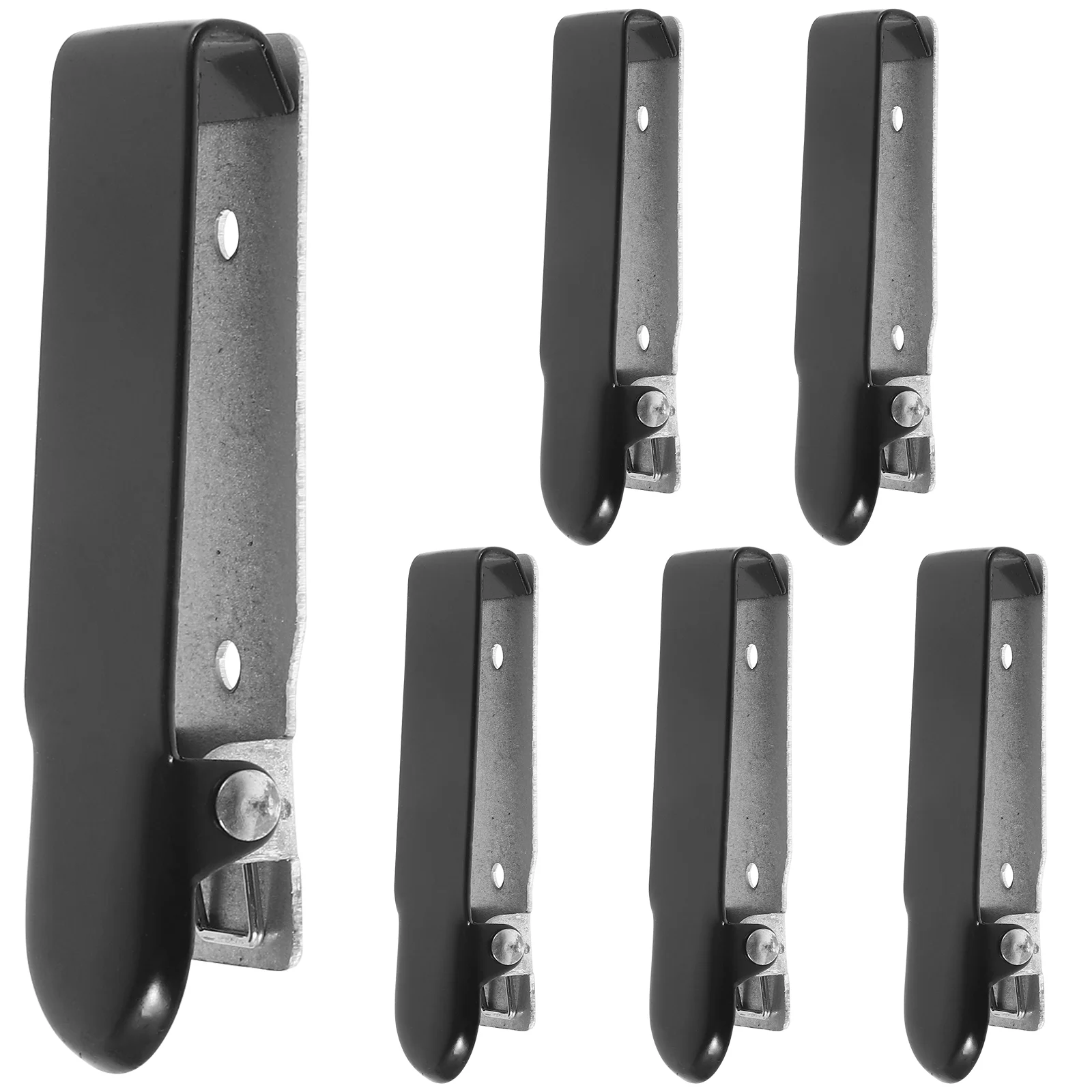 

6 Pcs Goods Wallet Cashier Box Clip Iron Small Business Supplies Register Drawer