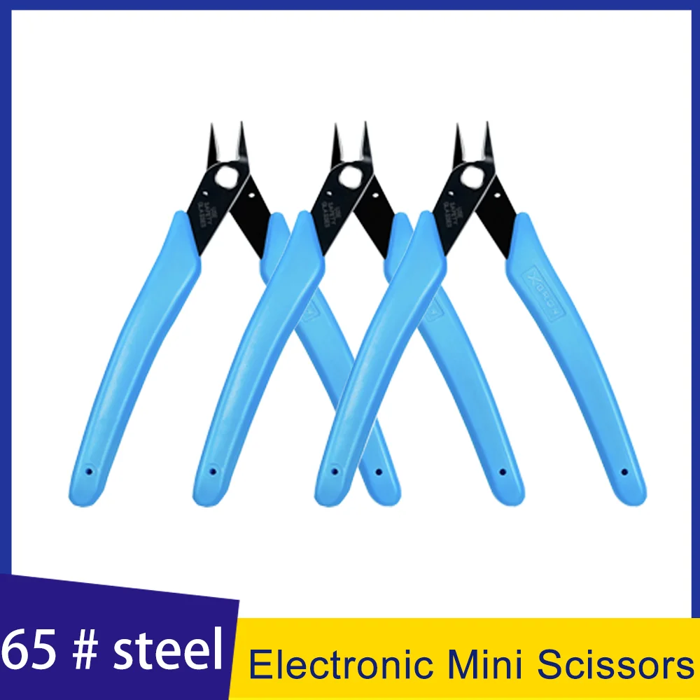 

170 Scissors Shuikou Pliers Manganese Steel Wire Cutters Industrial Electronic Scissors Diagonal Pliers Mini Model Pliers